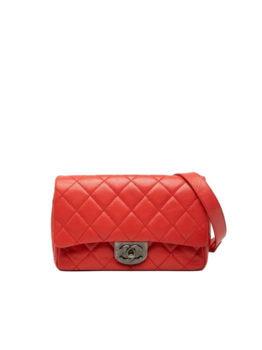 Chanel Quilted CC Logo Chain Shoulder